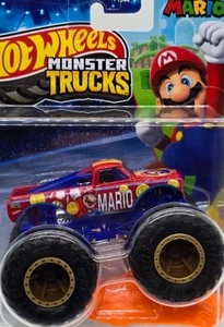 2025 Hot Wheels Monster Trucks Super Mario MARIO - Bild 1 von 4