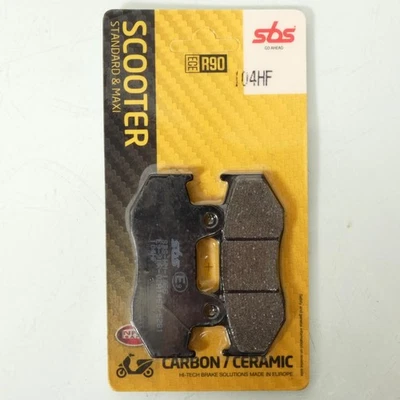 Plaquette de frein SBS pour Scooter Honda 100 Lead Après 2000 104HF Neuf - Photo 1/4