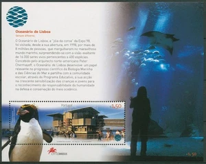 Portugal 2004 Tiere im Ozeanarium Pinguin Block 194 postfrisch (C91185) - Bild 1 von 1