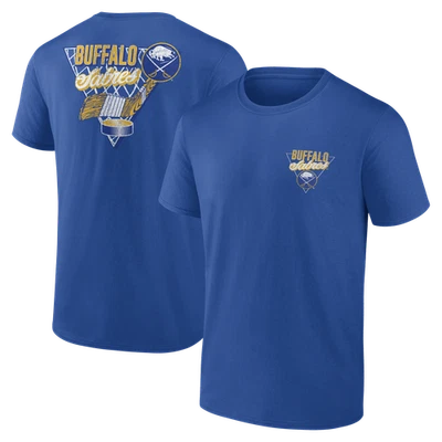 Men's  Royal Buffalo Sabres Net Slap T-Shirt - Image 1 of 3