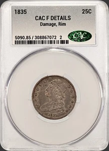BUSTO TAPADO CUARTO CAC F DETALLES 1835  - Imagen 1 de 3