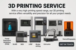 Service d'impression 3D conception CAO, matériaux solides, produits imprimés sur mesure - Photo 1/4