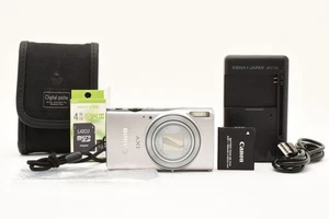 🍀EXC5🍀Canon IXY 640 Silver PowerShot ELPH350 HS IXUS275HS 20.2MP 12xZoom... - Picture 1 of 14