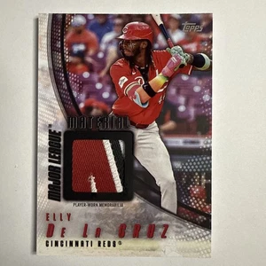 2025 Topps Major League Materials Elly De La Cruz Patch SSP 7/10 T1 - Bild 1 von 2