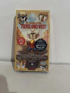 An American Tail Fievel Goes West VHS 1991 Sealed - Picture 1 of 5