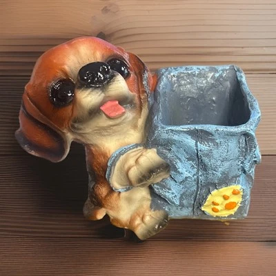 Cute Dog Decorative Pen Stand For Gift Office Desk Kids Study Table - Image 1 of 4