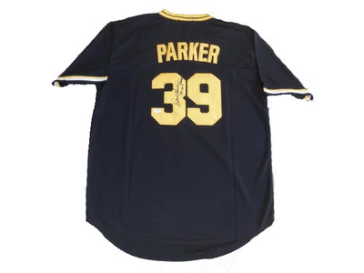 Dave Parker Signed Pittsburgh Pirates (79 WS Champs) Jersey JSA - Image 1 of 4