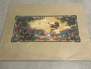 Disney Wonderground Print Moana Art Afternoon Dance Griselda Sastrawinata 18x14 - Picture 1 of 3