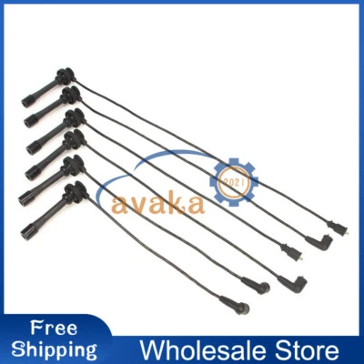 Juego de cables de bujía MD338249 para 97-02 Mitsubishi Montero Sport 3,5 L 3,0 L V6 Foto 1 de 4