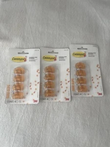 Command durchsichtige Kordelstreifen orange Clips - Menge 3 - Bild 1 von 3