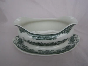 Villeroy&Boch Fasan Grün. Sauciere/Soßenkanne. Inhalt 400ml.  - Bild 1 von 4