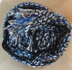 CHAL BUFANDA DE ACRÍLICO MULTICOLOR ANN TAYLOR LOFT 18"" X 75"" NUEVO CON ETIQUETAS - Imagen 1 de 4