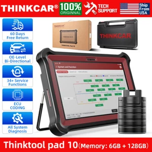 Thinktool Car Bidirectional Diagnostic Tool All Systems OBD2 Scanner ECU Coding - Picture 1 of 20
