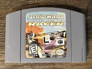Star Wars Episode 1 Racer Nintendo 64 N64 OEM Official Original Authentic Tested - Picture 1 of 4