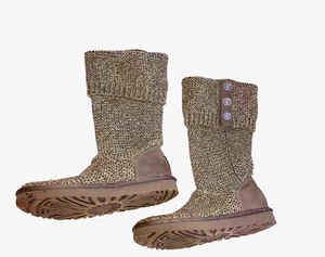 UGG Cardy Strickstiefel Damen 1094949 Größe 8 grau - Bild 1 von 13