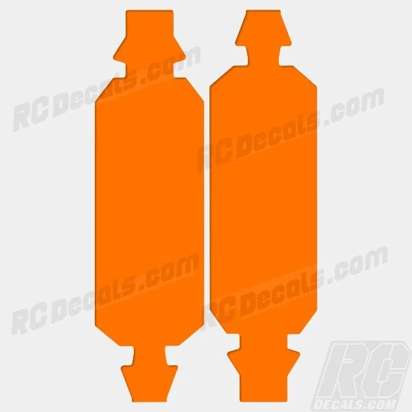 LOSI 5IVE T 4WD TRUCK CHASSIS PROTECTOR WRAP GRAPHIC SOLID ORANGE LOSB2540 - Image 1 of 1
