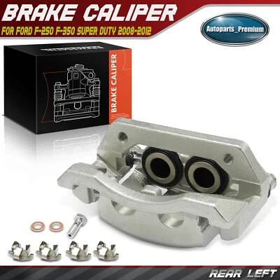 Pinça de freio traseira esquerda com suporte para Ford F-250 F-350 Super Duty 2008-2012 - Imagem 1 de 4