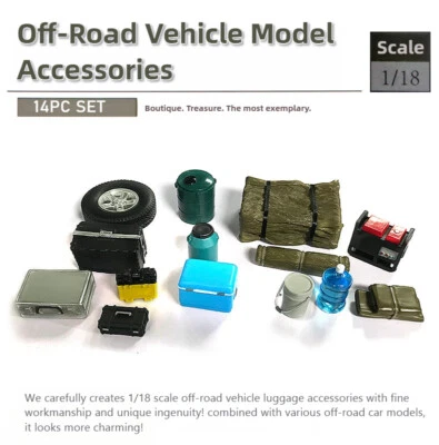 1:18 Off Road Diecast Car Model Accessories For Land Rover, Defender Jeep Etc. - Image 1 of 4