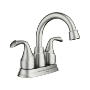 NUEVO MOEN 84115SRN Idora Grifo de Baño Níquel Cepillado con Drenaje y Varilla Elevadora B206 - Imagen 1 de 5