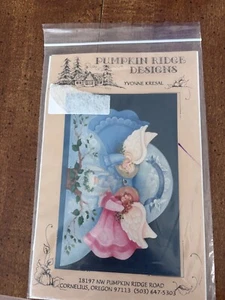 Pumpkin Ridge Designs Yvonne Kresal Tole Gemälde Muster Schutzengel Krankenschwester - Bild 1 von 2
