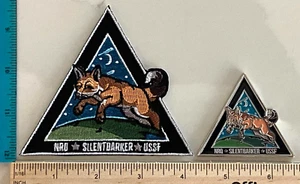 MILITARY BLACK OPS COIN AND PATCH - NROL-107 SET SILENT BARKER THREE SATELLITES - Picture 1 of 1