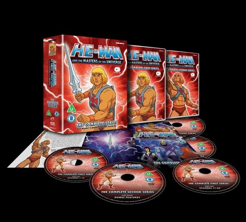 He Man and The Masters of Universe Complete Series Collection DVD UK Compatible
