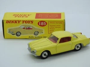 Dinky Juguetes No.185 en Caja Alfa Romeo 1900 Súper Sprint 1961-63 Casi Menta - Imagen 1 de 10