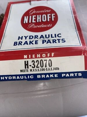 Buick Special Chevelle Chevy 1955-79 etc. *NUEVA MANGUERA FRENO HIDRÁULICO H-32070 NORS Foto 1 de 3