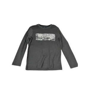 LC Waikiki Istanbul Grey Bosphorus Life Longsleeve T-Shirt Medium - Bild 1 von 6