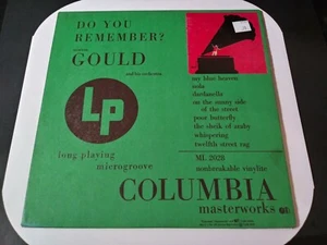 Morton Gould - Do You Remember? VG+ Original DG 10" Columbia ML-2028 Record 1949 - Picture 1 of 5