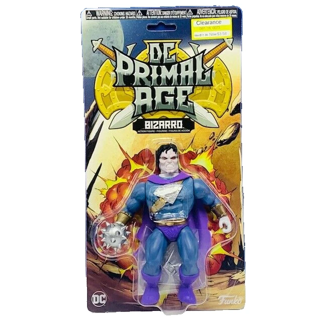 Figura de acción Primal Age DC Comics juguete sin usar, en caja, funko Bizarro Superman villano Foto 1 de 2