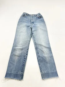 Vintage Brittania Jeans Women’s 24 Distressed Faded Holes On Bum - Picture 1 of 13