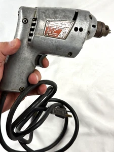 Vintage Power House 1/4 inch Electric Drill 2.3 amps 70108 2000 RPM Made in USA - Picture 1 of 11