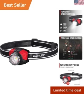 FL85R 1000 Lumen Rechargeable LED Headlamp - Tri-Color Light & Focus Technology - Picture 1 of 12