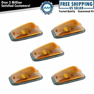 Dorman Cab Roof Parking Marker Clearance Lights 5 Piece Kit for Chevy GMC Truck - Picture 1 of 6