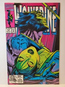 Wolverine # 57 LLAVE Muerte de Mariko Yashida Larry Hama Silvestri 1992 Marvel - Imagen 1 de 7