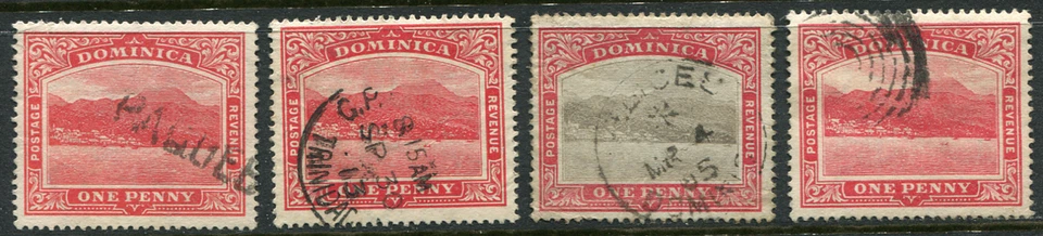 DOMINICA (21367) paquebot/DELICES postmark/cancels - Image 1 of 1