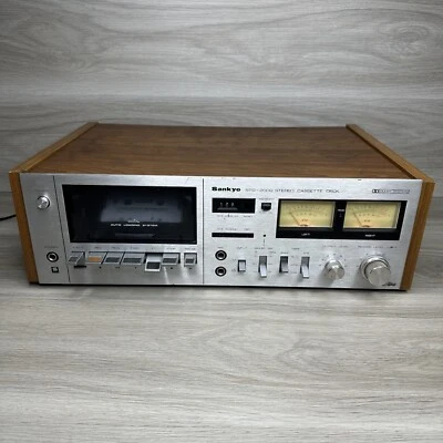 Cubierta de casete estéreo Sankyo STD-2000 para piezas/reparación LEER Foto 1 de 4