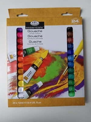 Royal & Langnickel GOU24 Gouache Artist Color Tube Paint 12ml 24-Pack  - Image 1 of 3