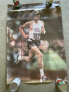 Vintage 1972 Dave Wottle Olympics Poster - Picture 1 of 9