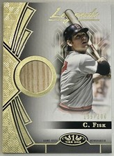 2023 Topps Tier One Legends Carlton Fisk Game Used Relic (Bat) T1LR #/200