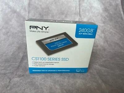 PNY - CS1100 240GB Internal SATA III Solid State Drive for Laptops - Image 1 of 4