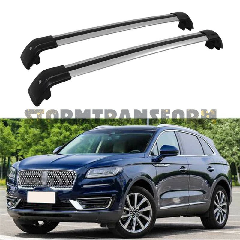 US Stock Cross Bars For Lincoln MKC 2015 - 2019 Aluminum Carrier Roof Rack Rails - Image 1 of 4