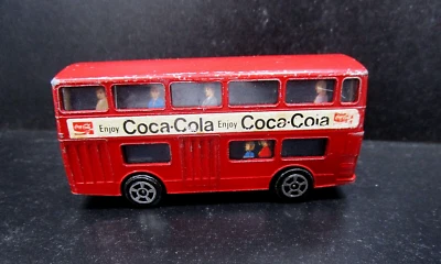 Vintage Corgi Daimler Fleetline Bus-  made in Great Britain- Coca Cola - diecast - Image 1 of 4