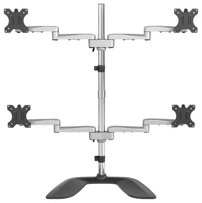 Desktop Articulating Quad Monitor Stand, up to 32" - ARMQUADSS - Image 1 of 4