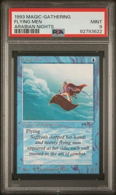 Flying Men - Arabian Nights - MINT - PSA 9. See MTG in Store.  - Image 1 of 2