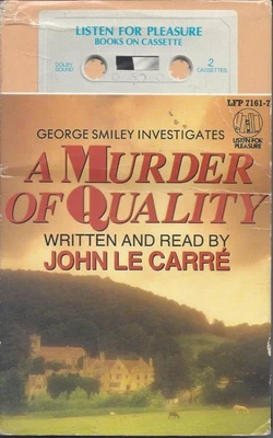 A Murder of Quality written and read by John Le Carre, 2 Audio Cassettes - Image 1 of 2