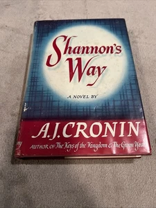 Shannons Weg Ein Roman von A.J. Cronin 1948 Hardcover DJ Buch Club Edition sehr guter Zustand - Bild 1 von 19