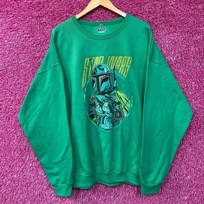 Sudadera Star Wars Boba Fett Bounty Hunter Gráfica Cuello Redondo XXL Foto 1 de 4
