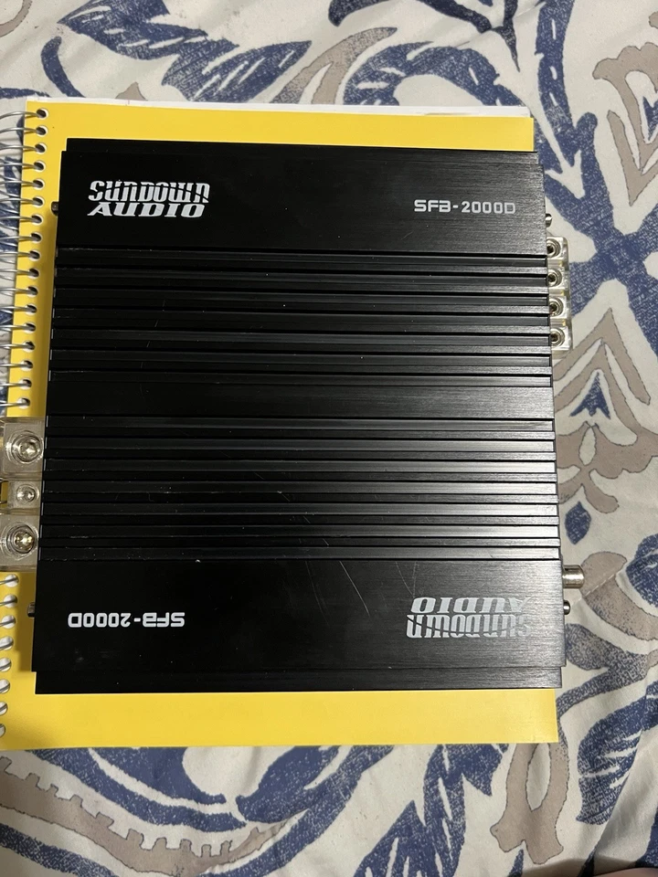 Amplificador Sundown Audio Sea-2000d Foto 1 de 4